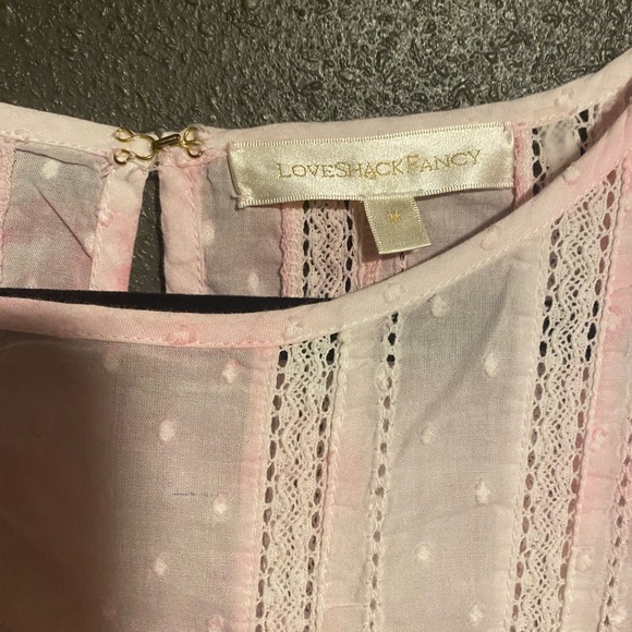 LoveShackFancy Natasha Ruffle Tiered minidress - Picture 9 of 16